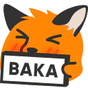 :blobfoxsignbaka