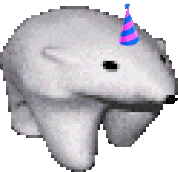 :polarbearpartyhat