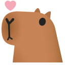 :capybara_heart