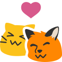 :blobfoxcatsnuggle