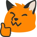 :blobfoxthumbsup