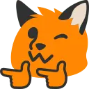 :blobfoxfingerguns