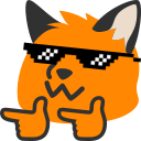 :blobfoxdealwithitfingerguns