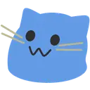 :blobcatblue