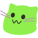 :blobcatgreen