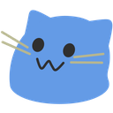 :blobcatblue