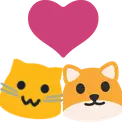 :blobcatdoggocouple