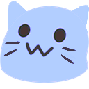 :blobcatblue