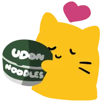 :catblob_hug_udon