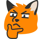 :blobfoxthonking