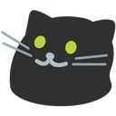 :blobcat_black