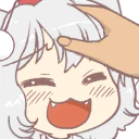 :gyate_momiji_headpat