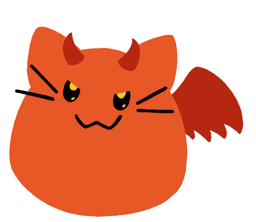 :blobcat_devil