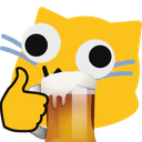 :blobcat_googly_beer