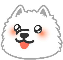 :blobsamoyedcutemlemblush