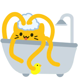 :blobcat_alien_bath