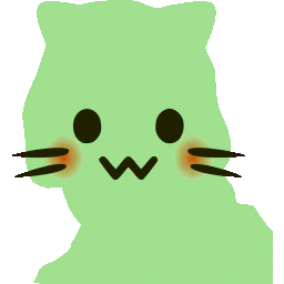 :blobyosanoakikocat_green