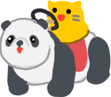 :blobcat_pandacar