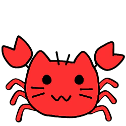 :blobcat_crab_red