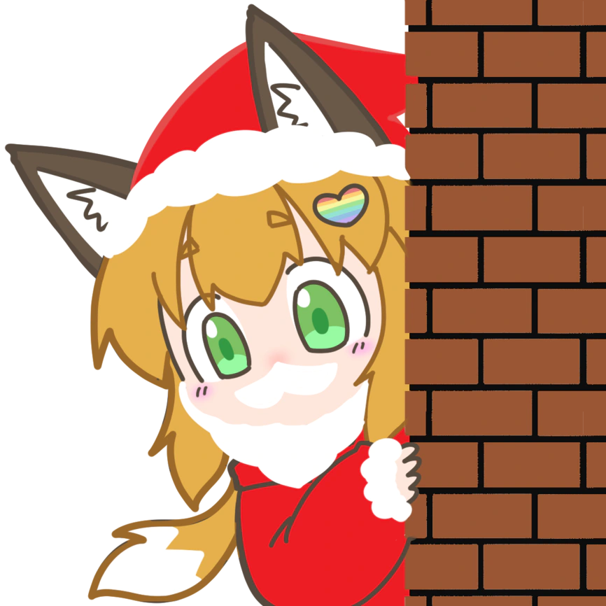 :moshako_chira_santa