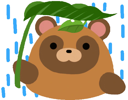 :blobtanuki_rain