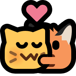 :neofox_hug_cat_heart: