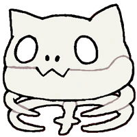 :blobcat_bone