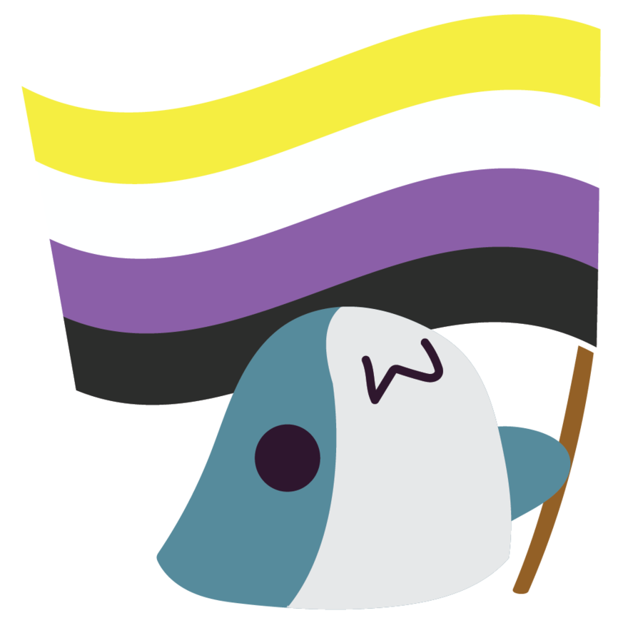 :blobhaj_flag_nonbinary: