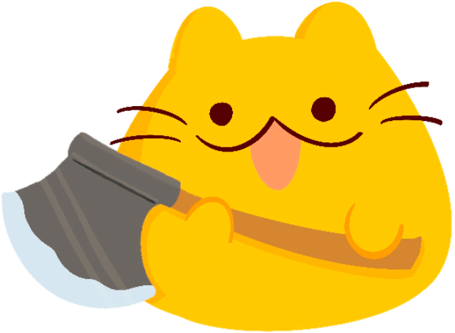 :blobcat_axe