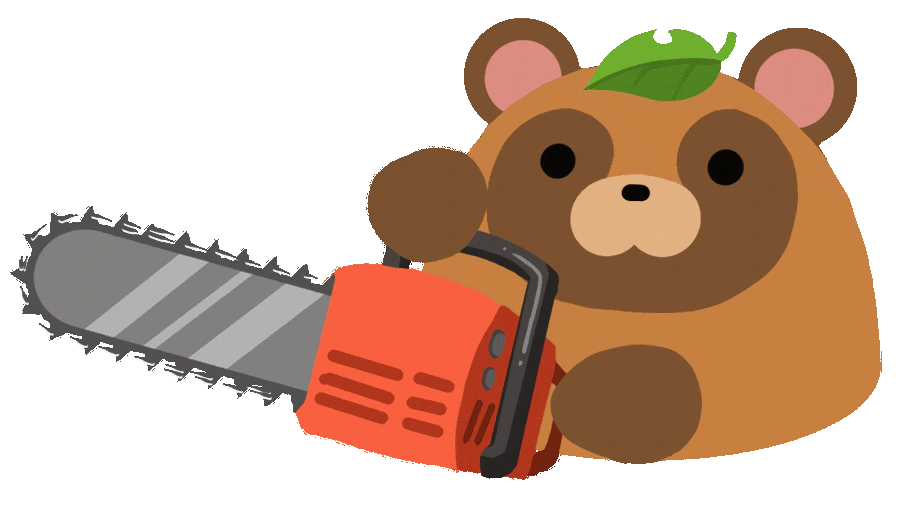 :blobtanuki_chainsaw