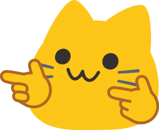 :blobcat_fu_fingerguns