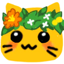 :blobcat_flowercrown