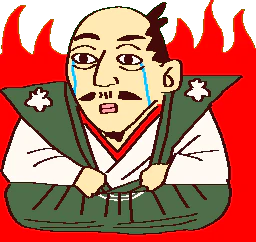 :nobunagasan_sittingcry_fire