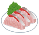 :sashimi_hamachi