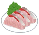 :sashimi_hamachi