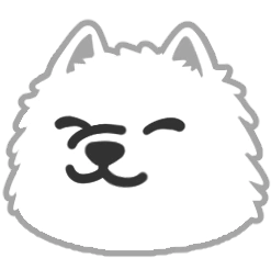 :blobsamoyedhappy