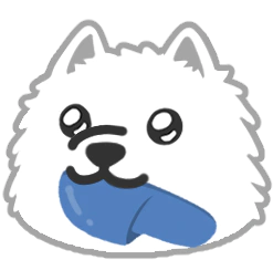 :blobsamoyednomsliper