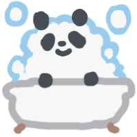 :panda_bath