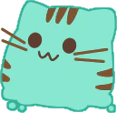 :blobcat_chocolate_mint