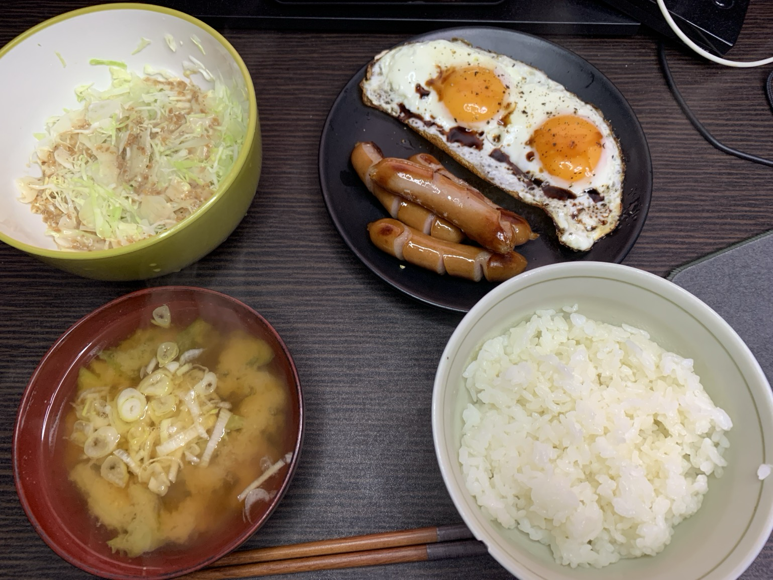 エビフライドメスティクス🐔: ご機嫌な朝食定食 - Fedibird